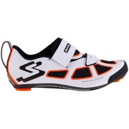 Spiuk Sportline Zapatillas Trivium Triathlon Unisex 2015 Blanco - Naranja - Negro Spiuk Sportline Zapatillas Trivium Triathlon Unisex 2015 Blanco - Naranja - Negro