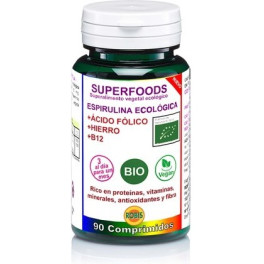 Robis Espirulina + Ac. Folico Superalimentos Bio 90 Comprimidos