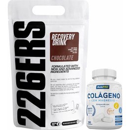 Pack 226ERS Recovery Drink 1 kg + BulePRO Collagene con Magnesio 180 compresse