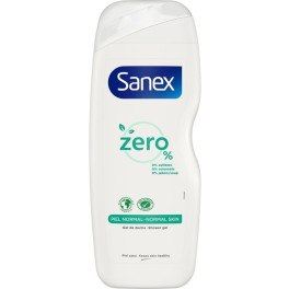 Sanex Zero% Gel de banho antipoluição para pele normal 600 ml unissex