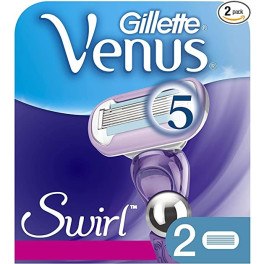 Gillette Venus Swirl Cargador 2 Recambios Unisex