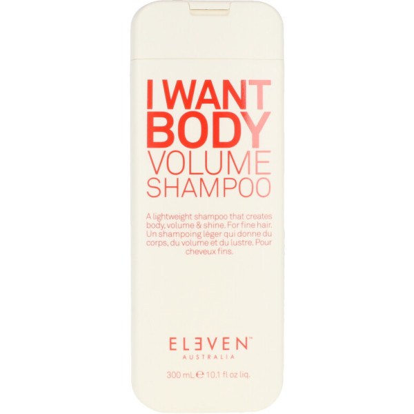 Eleven Australia I Want Body Volume Shampoo 300 ml unisex