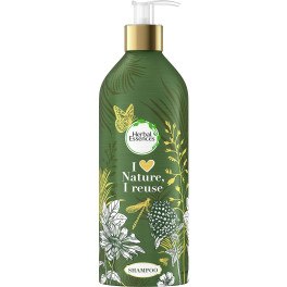 Frasco recarregável de alumínio Herbal Essences Argan shampoo 430 ml unissex