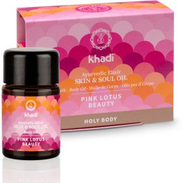 Khadi Aceite Elixir Ayurveda Loto Rosado- Equilibrio 10