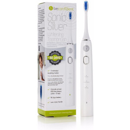Beconfident Sonic Silver Brosse à dents électrique blanchissante Whitesilver Unisexe