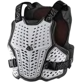 Troy Lee Designs Rockfight Ce Flex Chest Protector White Xs/s