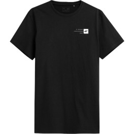 4f Camiseta Hombre. Negro H4z21-tsm011.