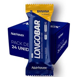Nutrinovex Longobar - Barre énergétique 24 barres x 40 gr