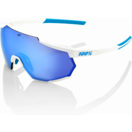 100% Racetrap - Movistar Team White - Hiper Blue Multilayer Mirror Lens