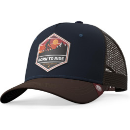 The Indian Face Gorra - Born To Ride Blue / Brown