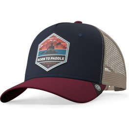 The Indian Face Gorra - Born To Paddle Blue / Grey / Red
