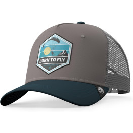 The Indian Face Gorra - Born To Fly Grey / Blue