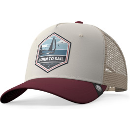 The Indian Face Gorra - Born To Sail Brown / Grey / Red