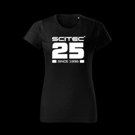 Scitec Nutrition T-shirt Anniversaire Femme Noir