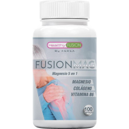 Healthy Fusion Mag Magnesio Colágeno Y Vitamina B6 100 Caps
