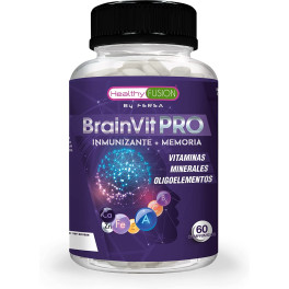 Healthy Fusion Brainvit Pro Mejora La Memoria Y Concentración 60 Caps