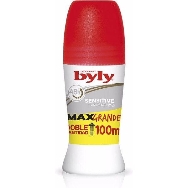 Byly Sensitive Max Déodorant Roll-on 100 Ml Unisexe