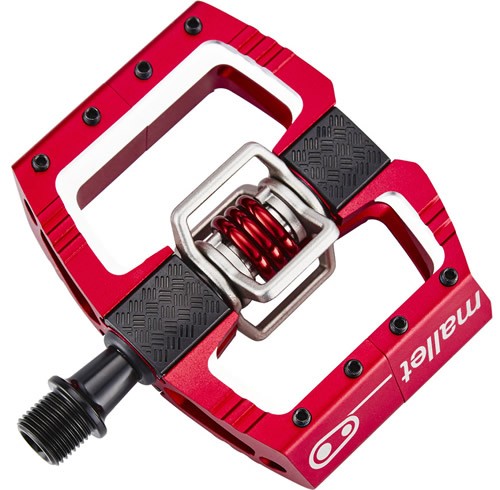 Crank Brothers Pedales Mallet DH Race Rojo-Negro Crank Brothers Pedales Mallet DH Race Rojo-Negro