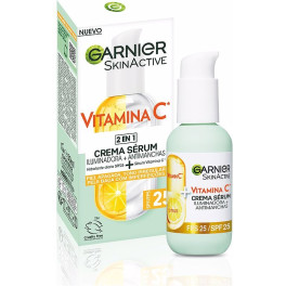 Garnier Skinactive Vitamina C Sérum Creme Spf25 50 ml Unissex