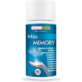Healthy Fusion + Memory 60 Caps - Complejo Vitamínico Vitaminas Tipo B, B1, B2, B3, B5, B6, B9, B12