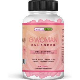 Healthy Fusion G-Woman 60 Caps - Potente Estimulante Femenino. Aumenta la Libido, la Vitalidad y la Energía