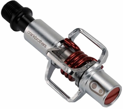 Crank Brothers Pedales Egg Beater 1 Plata - Rojo Crank Brothers Pedales Egg Beater 1 Plata - Rojo