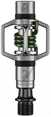 Crank Brothers Pedales Egg Beater 2 Plata - Verde Crank Brothers Pedales Egg Beater 2 Plata - Verde