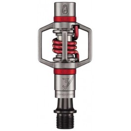 Crank Brothers Pedales Egg Beater 3 Plata - Rojo Crank Brothers Pedales Egg Beater 3 Plata - Rojo