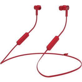 Hiditec Auriculares Inalámbricos Intrauditivos Aken Int010000- Con Micrófono- Bluetooth- Rojos