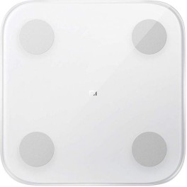 Xiaomi Báscula De Baño Mi Body Composition Scale 2- Análisis Corporal- Bluetooth- Hasta 150kg- Blanca