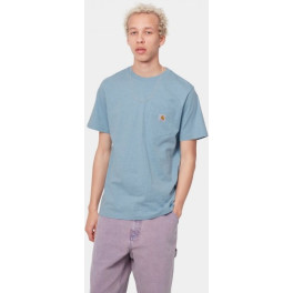 Carhartt Camiseta S/s Pocket Frosted Blue