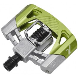 Crank Brothers Pedales Mallet 2 Negro - Verde Crank Brothers Pedales Mallet 2 Negro - Verde