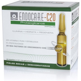 Endocare Ampollas Radiance C 20 Proteoglicanos