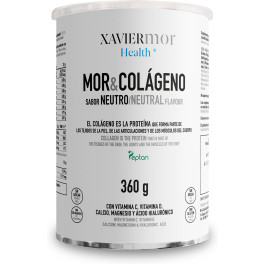 Xavier Mor Complemento  Hidrolizado De Colágeno Minerales Vitaminas Y ácido Hialurónico Polvo Neutro