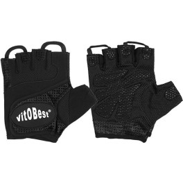 Luvas de couro preto Vitobest