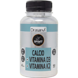 Drasanvi Cálcio Vitamina D3+k2 90 Comp