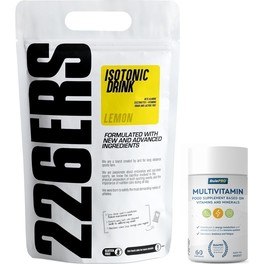 Pack 226ERS ISOTONIC DRINK 1 KG + BulePRO Multivitaminas 60 Capsulas
