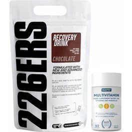 Pack 226ERS Erholungsgetränk 1 kg + BulePRO Multivitamine 60 Kapseln