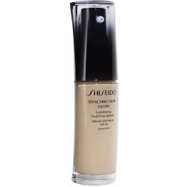 Shiseido Synchro Skin Glow Luminizing Fluid Foundation N1 30 Ml Unisex
