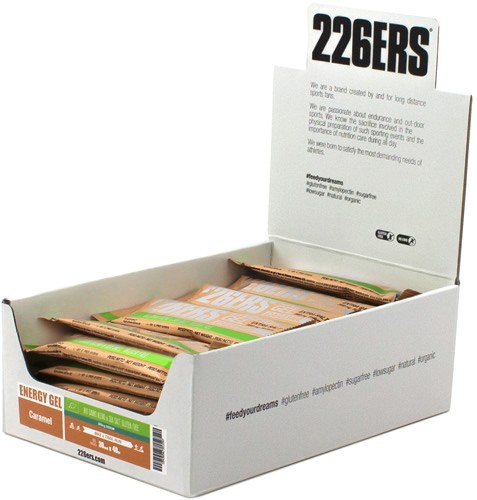 226ERS Energy Gel BIO Caramelo Extra Salt sin Cafeina - 30 geles x 40 gr 226ERS Energy Gel BIO Caramelo Extra Salt sin Cafeina - 30 geles x 40 gr