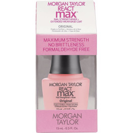 Morgan Taylor React Max Original Nail Strengthener + Base 15 Ml Unisex