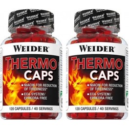 Pack Weider Thermo Caps 2 jars x 120 caps