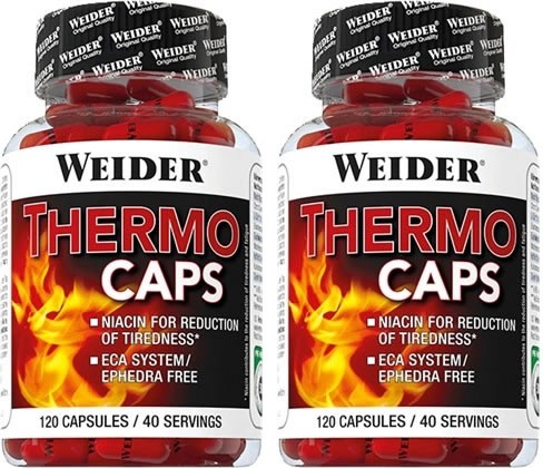 Pack Weider Thermo Caps 2 botes x 120 caps Pack Weider Thermo Caps 2 botes x 120 caps