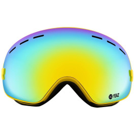 Yeaz Xtrm-summit Gafas De Esquí Y Snowboard Con Marco De Reflejo Amarillo
