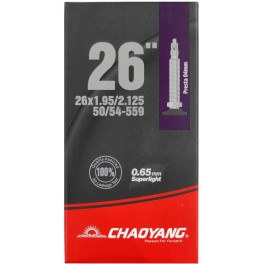 Chaoyang Super Lite Tube 26 X 1.95/2.125 Fv