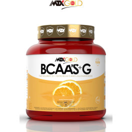 Mtx Nutrition Bcaa's + G  R.gold [500 G.] - Aminoácidos Premium De Cadena Ramificada (50%) + L- Glutamina (50%) Kiowa_quality