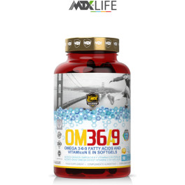 Mtx Nutrition Omega 3-6-9 [90 Perlas] - ácidos Grasos Esenciales Omega Y Vitamina E Natural Para Adecuada Gestión Sobre Lípid