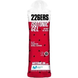 226ERS ISOTONIC GEL 1 gel x 60 Ml: Isotonic Energy Gel - Gluten Free - Vegan - With Cyclodextrin, Natural Flavors and Stevia - Truly Isotonic