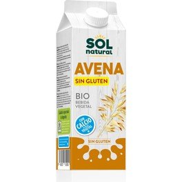 Solnatural Bebida De Avena Calcio Sin Gluten Bio 1 L