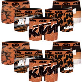 Ktm Pack De 10 Boxers Estampados Motorbike Para Hombre